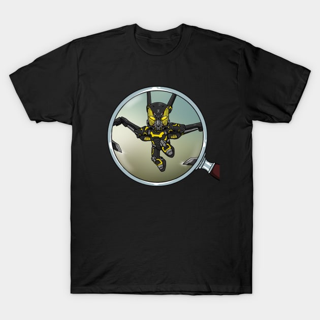 Mini Yellow Jacket T-Shirt by Oliverbanksart